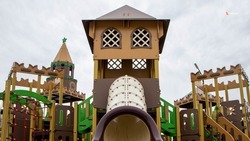 Сквер с детскими площадками благоустроили в Железноводске по нацпроекту