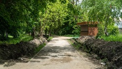Искусственный пруд появится в благоустроенном парке села Орловка