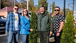 Более 60 деревьев высадили в Новопавловске 