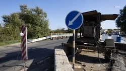 Ремонт моста в Пятигорске выполнили на 40%