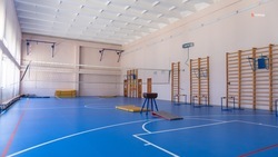Спортивный зал отремонтировали в станичной школе на Ставрополье