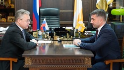 Глава Ставрополья встретился с руководителем краевого УФАС РФ