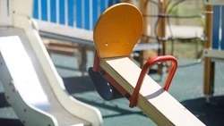 Детскую площадку возвели в санатории Кисловодска