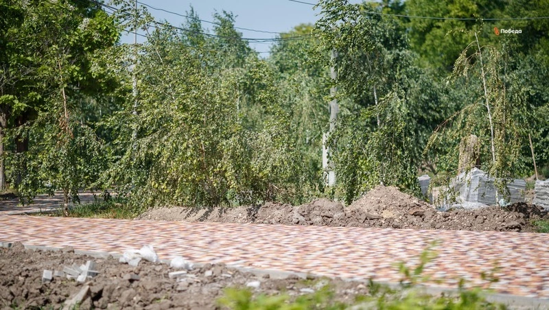 Проект благоустройства реализуют в селе Орловка к концу октября