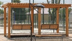 Первый этап благоустройства сквера «Ёлочки» завершили в Лермонтове