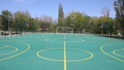 Новая спортплощадка открылась в Кировском округе