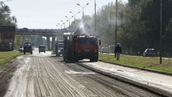 Ремонт дороги начали в Новопавловске